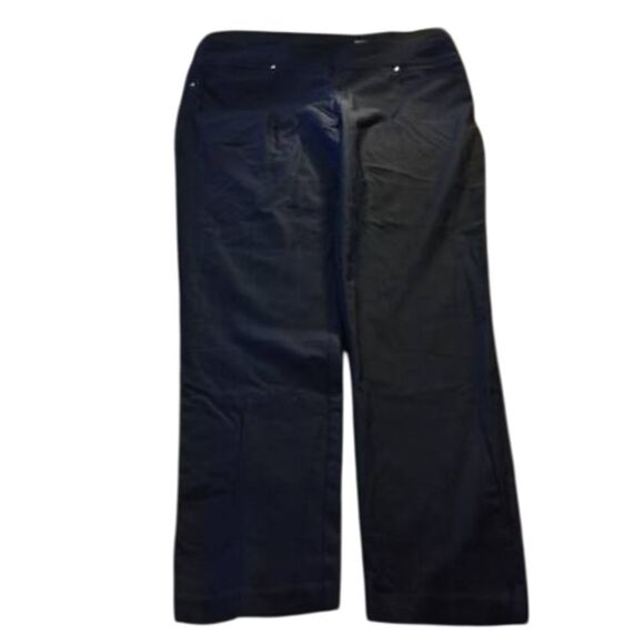 PGA Tour Women's Straight Leg Pants - Navy Blue, Nwt - Picture 1 of 4